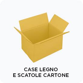 Case legno e Scatole cartone